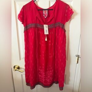 Johnny Was Daisy Eyelet Dress - M